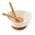 Салатник фарфоровый Duka Bamboo | Белый / Бамбук 1210228 фото - 6