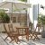 IKEA Комплект складаних садових меблів ASKHOLMEN Дерево (ИКЕА АСХОЛЬМЕН) 89530039 фото - 2