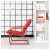 Каркас кресла-качалки POANG Красный - 4 IKEA Каркас кресла-качалки POANG Красный 40582195 фото - 4