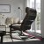 IKEA Крісло-качалка POANG Темно-коричневий (ИКЕА ПОАНГ) 59829125 фото - 17