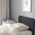 IKEA Кровать SLATTUM 90х200 см Темно-серый (ИКЕА СЛАТТУМ) 80571251 фото - 4