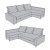 IKEA Спинка для углового дивана FRIHETEN (ИКЕА ФРИХЕТЭН) 90432071