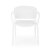 Садовый стул Halmar K491 Белый - 2 Садовый стул Halmar K491 Белый V-CH-K/491-KR-BIAŁY фото - 2