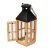 Фонарь Homla BUREL 18x18x51 см | Дерево / Черный 210647 фото - 2