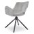 Обеденный стул поворотный Mebel Elit FLAV Boucle Серый ME.FLAV/P/CZ/TB/K фото - 4