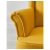 IKEA Крісло м'яке STRANDMON Жовтий (ИКЕА СТРАНДМОН) 90361894 фото - 44