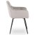 Обеденный стул Mebel Elit MODESTO Welur Серый ME.MODESTO/P/CZ/V/K фото - 3