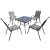 Комплект садових меблів Garden Line RANG 2 Сірий TIH3384 фото - 2