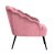 Кресло мягкое Homla ARIEL Розовый 161772 фото - 3