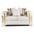 Диван Mebel Elit PALLAZO 2S Welur Кремовый ME.PALLAZO2S/KR/ZL/V/SOF фото - 2