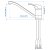 IKEA Смеситель кухонный SUNDSVIK (ИКЕА SUNDSVIK) 80031861 фото - 3
