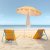 IKEA Садова парасоля STRANDON 140 см Жовтий (ИКЕА СТРАНДОН) 70522765 фото - 2