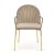 Обеденный стул Halmar K500 Бежевый - 6 Обеденный стул Halmar K500 Бежевый V-CH-K/500-KR фото - 6