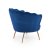 Крісло м'яке Halmar Amorinito Синій - 2 Крісло м'яке Halmar Amorinito Синій V-CH-AMORINITO-FOT-GRANATOWY фото - 2