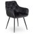 Обеденный стул Mebel Elit MODESTO Welur Черный ME.MODESTO/CZ/CZ/V/K