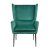 Крісло м'яке Homla VINDER Зелений 218199 фото - 2