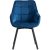 Обеденный стул поворотный Mebel Elit LUNA Welur Синий ME.LUNA/GR/V/K фото - 3