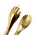 Щипцы для салата Homla JALO 20 см | Золотой - 3 Щипцы для салата Homla JALO 20 см | Золотой 217987 фото - 3