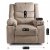 Кресло мягкое раскладное с реклайнером Mebel Elit JASPER Бежевый ME.JASPER/BZ/T/FW фото - 14