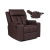 Кресло мягкое раскладное с реклайнером Mebel Elit KOBI Коричневый ME.KOBI/BR/E/FW фото - 2