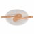 Салатник фарфоровый Duka Bamboo | Белый / Бамбук 1210228 фото - 3