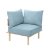 Кресло мягкое модульное Homla SERI 2 Голубой Кресло мягкое модульное Homla SERI 2 Голубой 226248