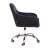 Офісне крісло Homla FLOSSI Welur Чорний 218109 фото - 3