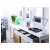 IKEA Письмовий стіл BESTA BURS Білий (ИКЕА БЕСТА БУРС) 70245339 фото - 5