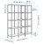 IKEA Стелаж VITTSJO Чорний (ИКЕА ВИТШО) 59902658 фото - 8