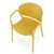 Садовий стілець Halmar K491 Гірчичний V-CH-K/491-KR-MUSZTARDOWY фото - 6
