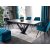 Раскладной обеденный стол Signal SORENTO Marmur Черный SORENTOCC160 фото - 6