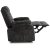 Кресло мягкое раскладное с реклайнером Mebel Elit ARTURO Welur Черный ME.ARTURO/CZ/V/FW фото - 4