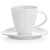 Чашка з блюдцем Duka Aspen 250 мл | Білий 1219589