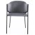 Обеденный стул Signal BONO 2 Velvet Серый BONOVCSZ фото - 3