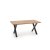 Обеденный стол Halmar APEX 90х160 см Дуб V-PL-APEX_160-ST-DREWNO_LITE
