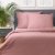 Комплект постільної білизни Homla VELISE 160x200 см Рожевий 164205 фото - 4
