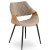 Обеденный стул Mebel Elit DAKOTA Welur Бежевый ME.DAKOTA/BZ/D/V/K