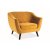 IKEA Кресло Pooffe Mariette Velvet 1 | Карри pooffemariette/bluvel68