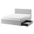 IKEA Кровать GLADSTAD 140x200 см Серый (ИКЕА ГЛАДСТАД) 09406798