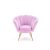 Крісло м'яке Halmar Amorino Розовый V-CH-AMORINO-FOT-FIOLETOWY фото - 4
