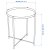 Журнальный стол GLADOM Серый - 5 IKEA Журнальный стол GLADOM Серый (ИКЕА ГЛАДОМ) 30513763 фото - 5