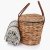 Корзина для пикника на 2-х Duka PICKNICK | Коричневый 2221237 фото - 3