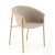 Обеденный стул Halmar K489 Бежевый Обеденный стул Halmar K489 Бежевый V-CH-K/489-KR-BEŻOWY