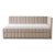Раскладная кушетка Mebel Elit VILLEMO Welur 90x200 см Бежевый ME.VILLEMO/90/90/BZ/V/LOZWYS фото - 5
