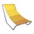 Складной шезлонг Kontrast ELLA Желтый Складной шезлонг Kontrast ELLA Желтый 5.10.13501