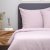Комплект постільної білизни Homla NARO 200x220 см Рожевий 213397 фото - 7