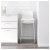 IKEA Барный стул GLENN Белый (ИКЕА ГЛЕН) 60131734 фото - 5
