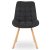 Обідній стілець Mebel Elit KATHY Чорний ME.KATHY/CZ/D/T/K фото - 2