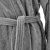 IKEA Халат ROCKAN L/XL 69x112 см Сірий (ИКЕА ROCKÅN) 50392029 фото - 9