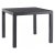 Садовий стіл Keter MELODY QUARTET Графіт - 2 Садовий стіл Keter MELODY QUARTET Графіт 255847 фото - 2